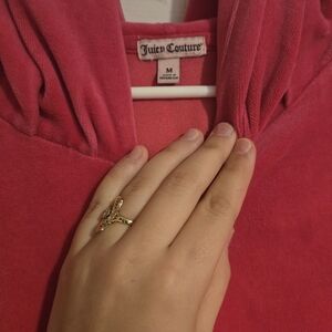 Juicy Couture Pink Velour Hoodie